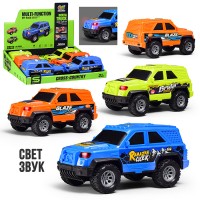 Машина "Джип" 1:20 (свет. Звук) в коробке