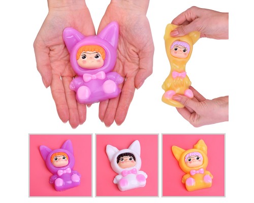 Игрушка-антистресс "Девочка-кошечка"