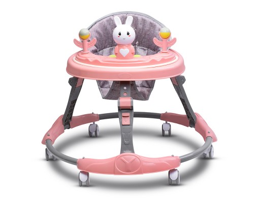 Ходунки детские "Учимся ходить" (цвет розовый)
