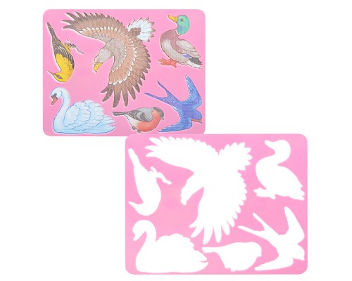 Трафарет "Птицы"