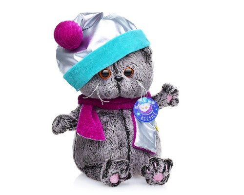 Кот Басик BABY в костюмчике "Космос"