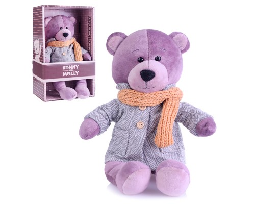 Мишка Ронни в Пальто, 21 см, в коробке