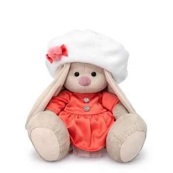 Зайка Ми в платье и берете (малый)