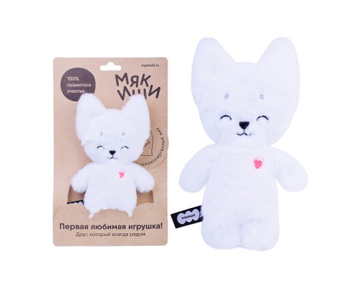 Игрушка мягконабивная "Песец Дин"