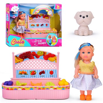 Кукла "Милла" с аксессуарами, в коробке