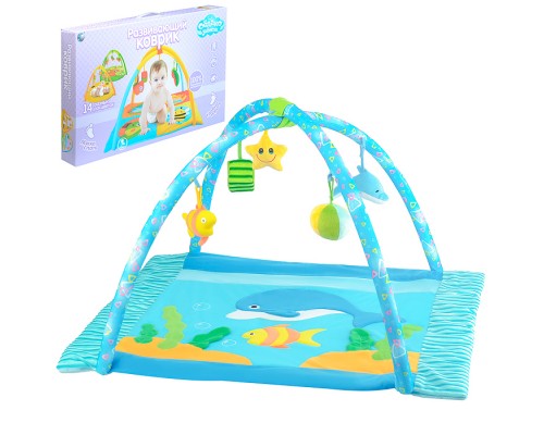 Развивающий коврик "Облако заботы" в коробке