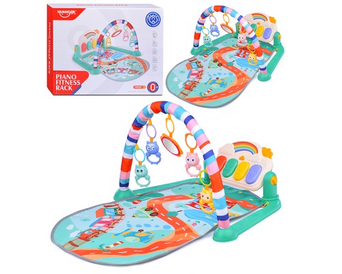 Коврик развивающий "Веселый паравозик" в коробке