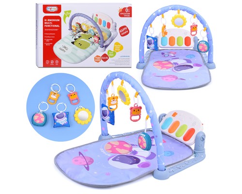 Коврик развивающий "Счастливое время" с пианино, в коробке