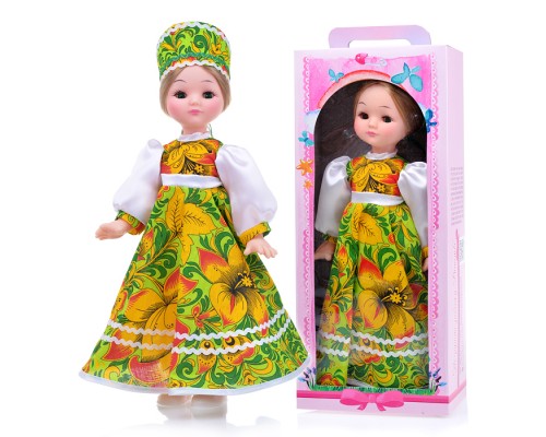 Кукла Василина Хохлома 45см., в коробке