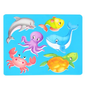 Трафарет "Морские обитатели"