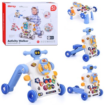 Игровой центр-Каталка "Малыш" мызыкальные, в коробке