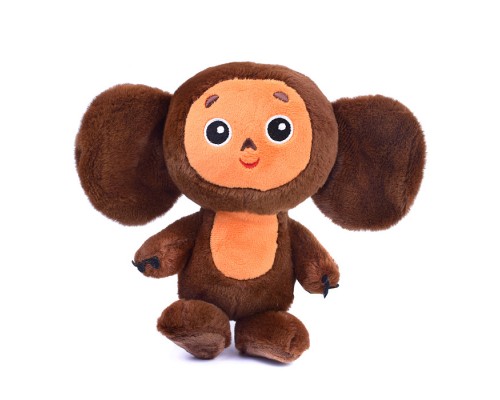 Мягкая игрушка "Чебурашка" 17см, "Союзмультфильм" муз. чип, в пакете