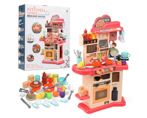 Игровой набор кухня "Мастер шеф" цвет розовый, в коробке