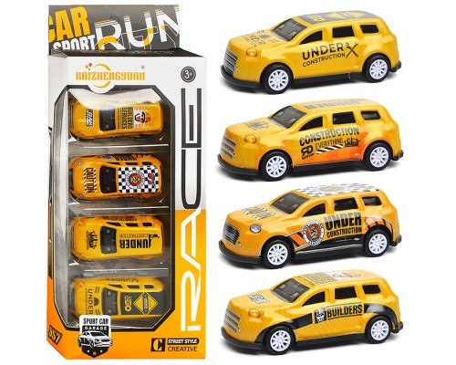 Набор машин "Крутые гонки" в коробке