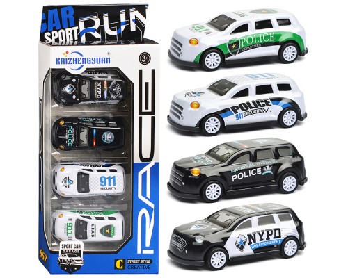 Набор машин "Патруль" в коробке