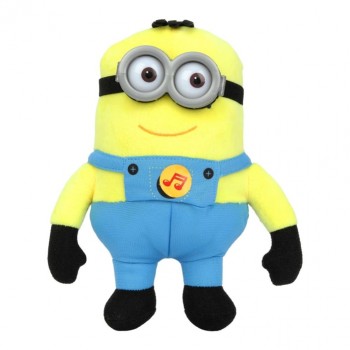 Мягкая игрушка "Миньон" 20см озвуч, с пластиковыми глазами