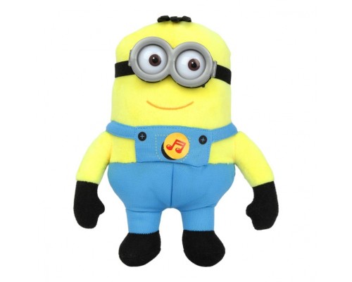Мягкая игрушка "Миньон" 20см озвуч, с пластиковыми глазами