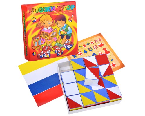 Кубики Сложи узоры