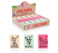 Ластик "ZOO" Z1 пастельный, в ассортименте
