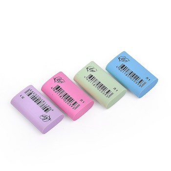 Ластик Л1, 35х22х10 мм, пастельный, в ассортименте