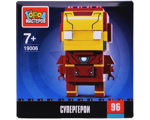 Конструктор сборная фигурка "Супергерои" 96 дет.