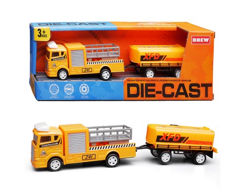 Машина "Лесовоз" металл, в коробке