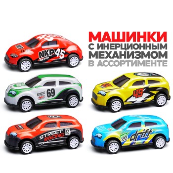 Машина "Ракета" металл, в пакете