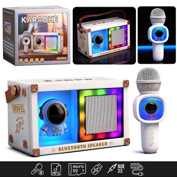 Караоке - центр игрушечный GMJ9838 "Вечеринка" в коробке