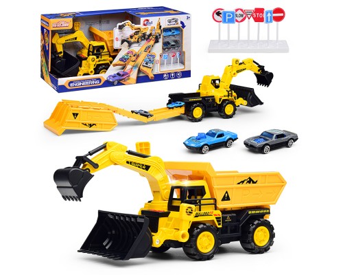 Машина-Катапульта "Экскаватор/Грейдер" в коробке