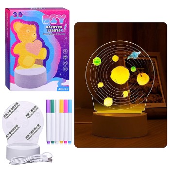 Ночник детский "Солнечная система" в коробке