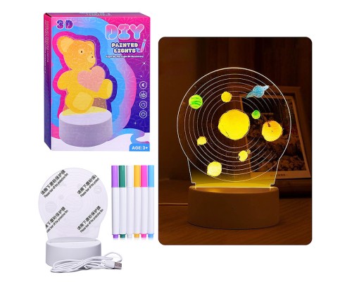 Ночник детский "Солнечная система" в коробке