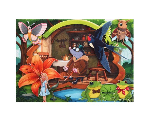 Дюймовочка, фетр