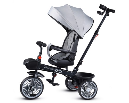 Велосипед 3-х колесный, серый