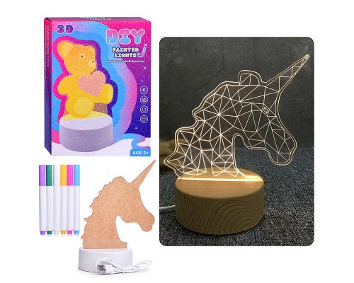 Ночник детский "Единорог" в коробке