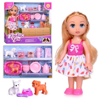 Кукла  "Даша" с аксессуарами, в коробке