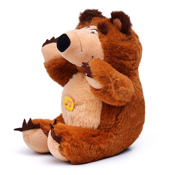 Игрушка мягкая "Маша и Медведь" Мишка 20см, озвученный