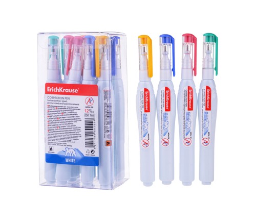 Штрих-корректор ручка RCTIC WHITE, 10 мл