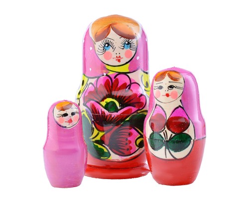 Матрешка 3 в 1 расп.