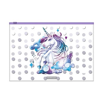 Zip-пакет пластиковый Dream Unicorn, A4