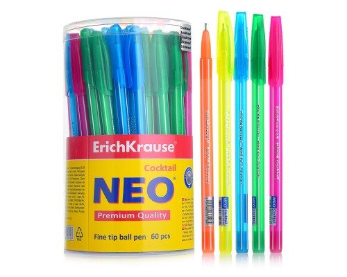 Ручка шариковая Neo Cocktail, цвет чернил синий