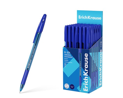 Ручка шариковая Stick&Grip Original 1.0, цвет чернил синий
