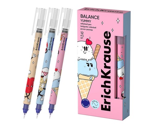 Ручка-роллер Balance Stick Yummy 0.5, цвет чернил синий