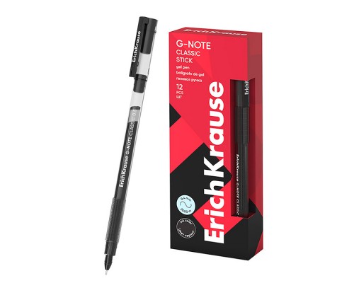 Ручка гелевая G-Note Stick Classic 0.5, цвет чернил черный