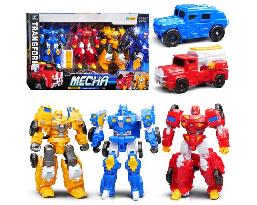 Робот трансформирующийся в городской автомобиль, в коробке