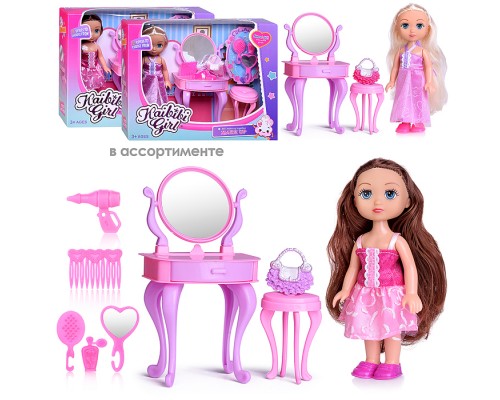 Кукла "Света" с аксессуарами, в коробке