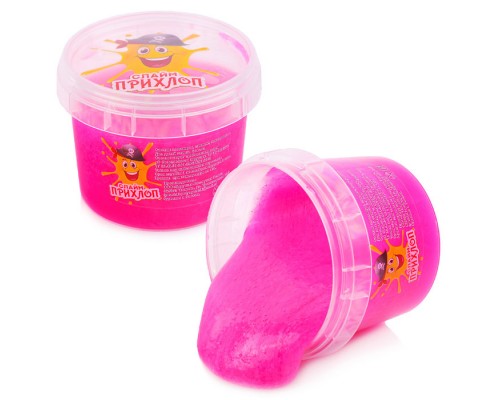 Слайм перламутровый, розовый 100 гр.