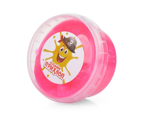 Слайм Пегас, 200 гр., перламутровый розовый