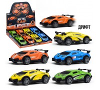 Набор машин "Инерциальный дрейф" металл, в коробке