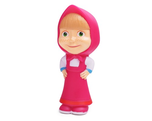 Игрушка пластизоль для ванны Маша и Медведь в сетке