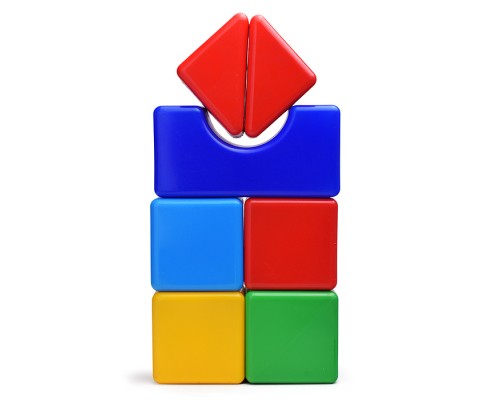 Набор кубиков "Стройка"